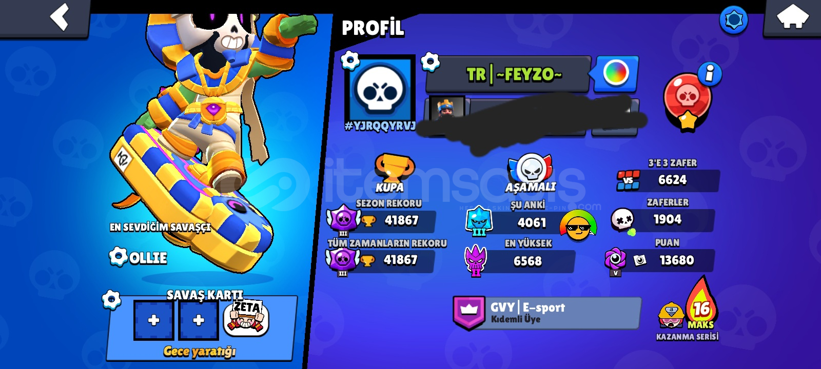 Güzel Brawl stras hesabı alana hayırlı olsun Güzel Brawl stras hesabı alana hayırlı olsun