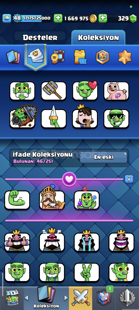 Güzle cros Royal hesabı 7800 kupa  Güzle cros Royal hesabı 7800 kupa