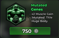 ⭐Gym League⭐Mutated Genes⭐