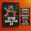 ⭐GYM SIMULATOR 24+GARANTİ+DESTEK⭐