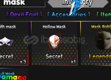 HALLOW MASK EN UCUZU Rock fruit