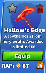 Hallow's Edge (BLADE BALL)