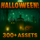 Halloween Asset Pack | 300+ Assets | Model