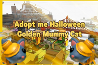 ⭐Halloween Golden Mummy Cat En ucuz (1 tane)⭐