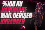 ⭐️[HandMade] 30 LEVEL RU UNRANKED - Ban Yok!⭐️