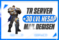 ✨[HANDMADE] 30 LEVEL TR UNRANKED-BAN YOK!!!✨