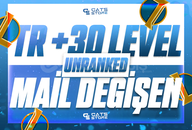 ⭐️[HandMade] 30+ LEVEL TR UNRANKED-BANSIZ⭐️