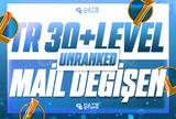 ⭐️[HandMade] 30+ LEVEL TR UNRANKED-BANSIZ⭐️