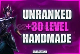 ⭐️SKİNLİ⭐️ HANDMADE 30 LEVEL TR UNRANKED BANSIZ