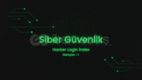 Hareketli Siber Güvenlik Login İndex