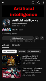 Harika İçeriğe Sahip 2.200 aboneli Kanal