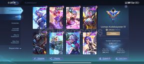 Harika Kostümler 127 Skin Mükemmel Hesap