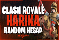 ( HARİKA ) Clash Royale Random Hesap