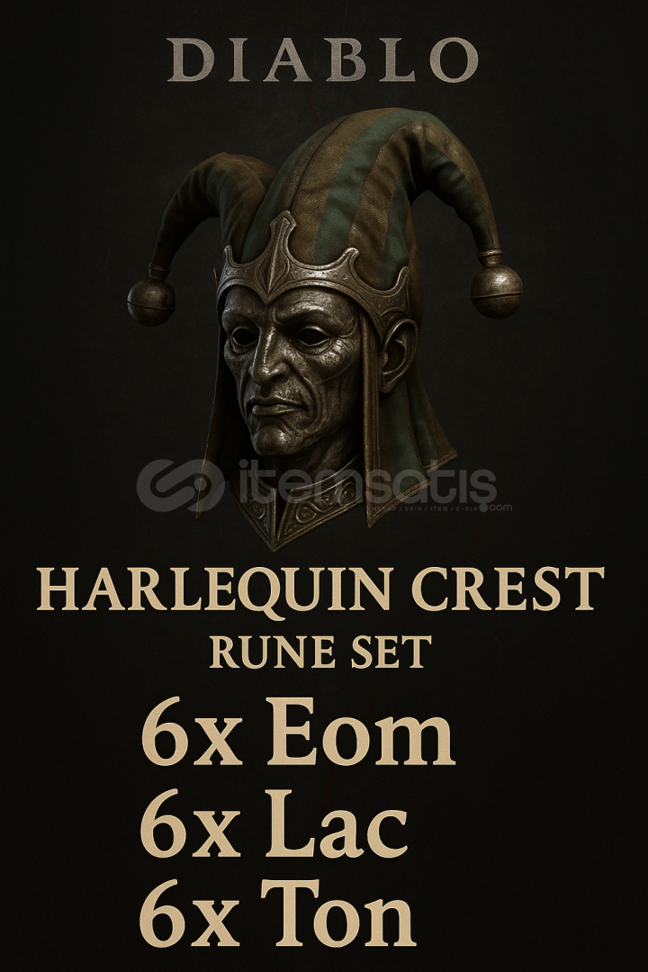 HARLEQUIN CREST RÜN SETİ / Sezon 10 HARLEQUIN CREST RÜN SETİ / Sezon 10