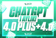 ⭐️[HATA YOK] CHATGPT PLUS 4.0 + 4-o | 1 AYLIK⭐️
