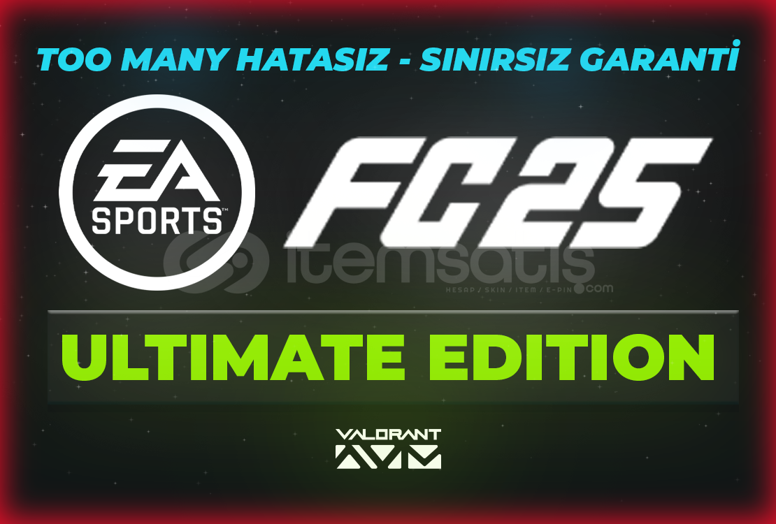 Hatasız | FC 25 Ultimate Edition + Garantii Hatasız | FC 25 Ultimate Edition + Garantii