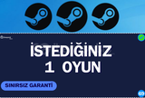 ✅[HATASIZ]İSTEDİĞİNİZ 1 OYUN SINIRSIZ GARANTİLİ