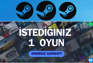 ✅[HATASIZ]İSTEDİĞİNİZ 1 OYUN SINIRSIZ GARANTİLİ