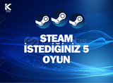 ✅[HATASIZ]İSTEDİĞİNİZ 5 OYUN SINIRSIZ GARANTİLİ