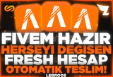 ✅ Hatasız Tam Erişim⭐️Fivem Hazır Fresh Hesap