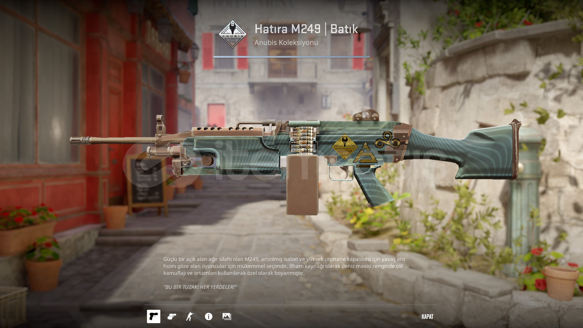 Hatıra M249 | Batık Hatıra M249 | Batık