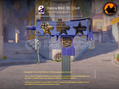 ⚡Hatıra MAC-10 | Çivit [TİTAN STİCKER YATIRIM]