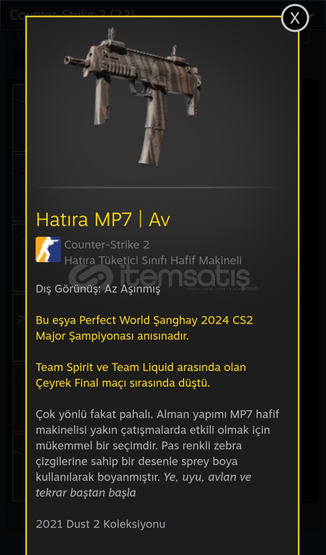 Hatıra MP7 (AV) (MW) Hatıra MP7 (AV) (MW)