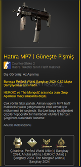 Hatıra MP7 | Güneşte Pişmiş