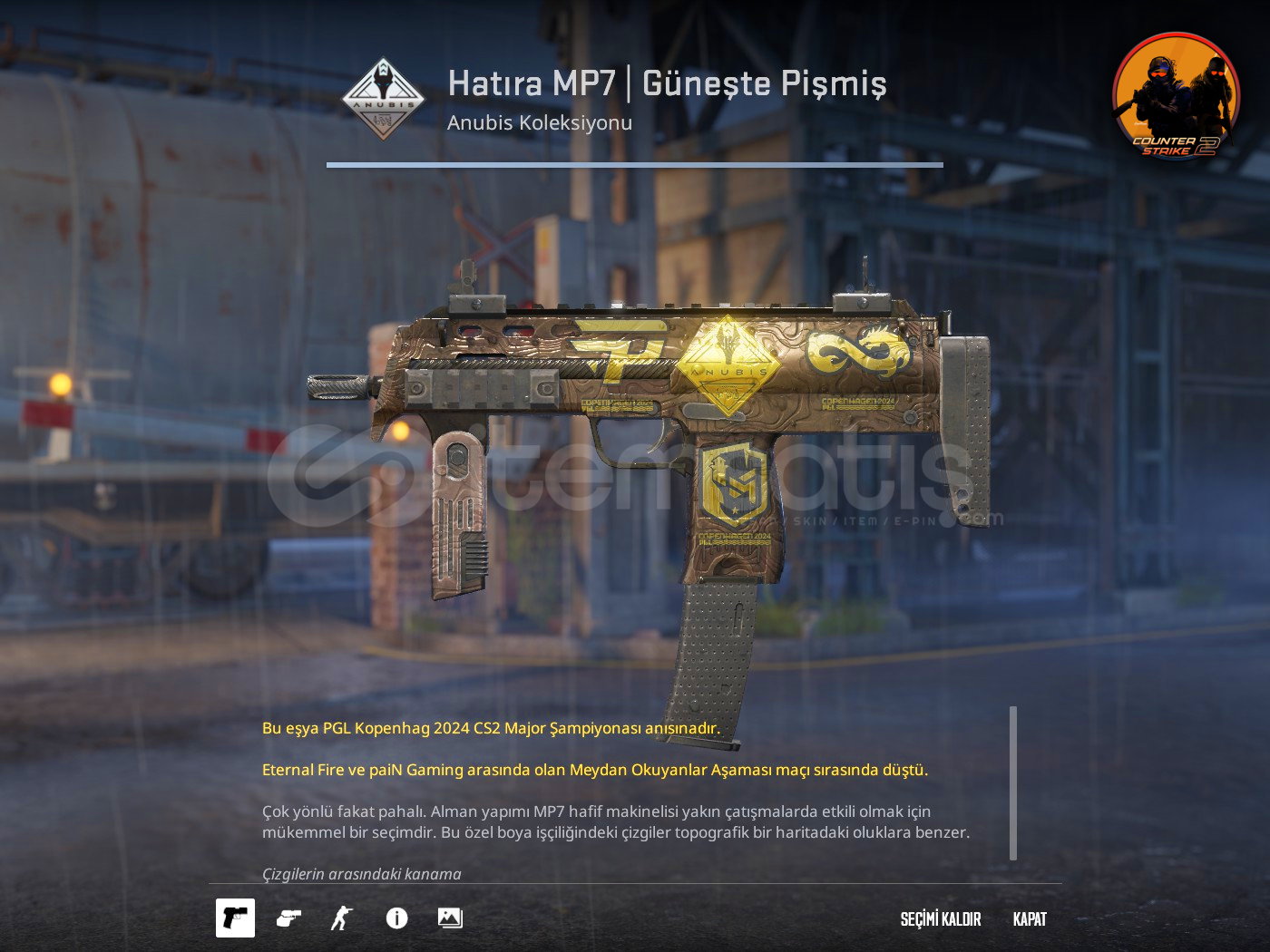 ✨Hatıra MP7 | Güneşte Pişmiş ✨Hatıra MP7 | Güneşte Pişmiş