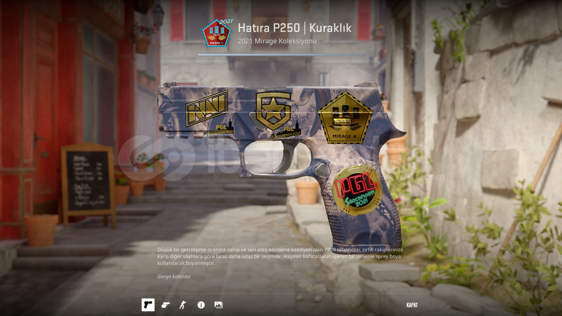 Hatıra P250 | Kuraklık Hatıra P250 | Kuraklık