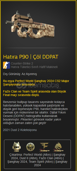 Hatıra P90 | Çöl DDPAT