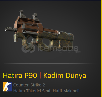Hatıra P90 | Kadim Dünya (Görevde Kullanılmış) Hatıra P90 | Kadim Dünya (Görevde Kullanılmış)