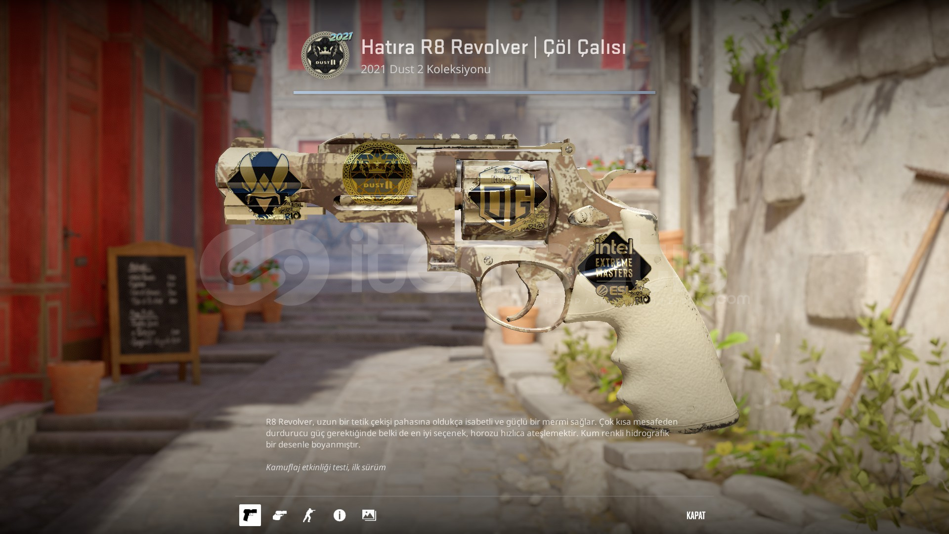Hatıra R8 Revolver | Çöl Çalısı Hatıra R8 Revolver | Çöl Çalısı