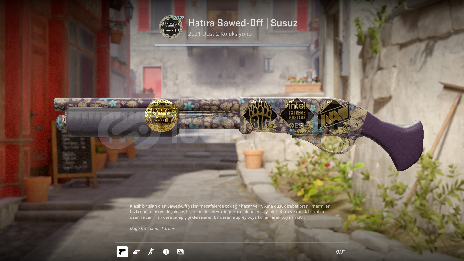 Hatıra Sawed-Off | Susuz Hatıra Sawed-Off | Susuz