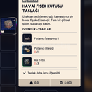 Havai Fişek Kutusu Taslağı