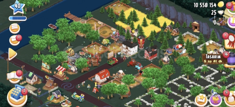 Hayday 10 milyon altınlı hesap Hayday 10 milyon altınlı hesap