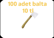 HayDay 100 adet balta