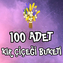 HayDay - 100 Adet Kır Çiçeği Buketi