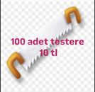 Hayday 100 adet testere
