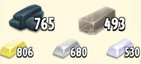 HayDay 1000 adet eşit şekilde kalıp 