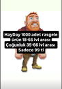 Hayday 1000 adet rasgele ürün 1-66 lvl arası 
