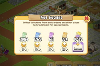 HAYDAY 1000 KARIŞIK HEDİYE ÇEKİ +XP ARTMA