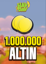 Hayday 1M altın 