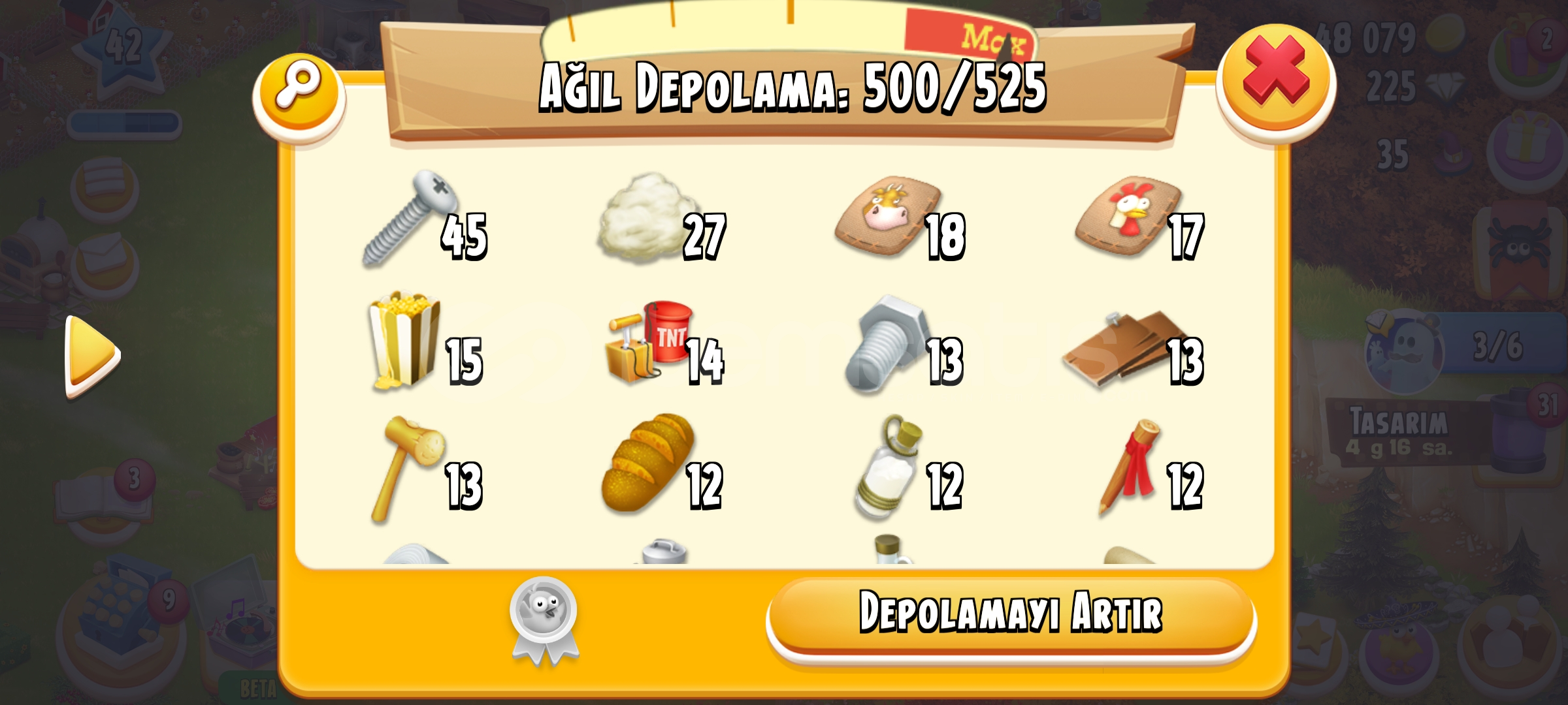 HAYDAY +42 LVL UCUZ KELEPİR HESAP  HAYDAY +42 LVL UCUZ KELEPİR HESAP