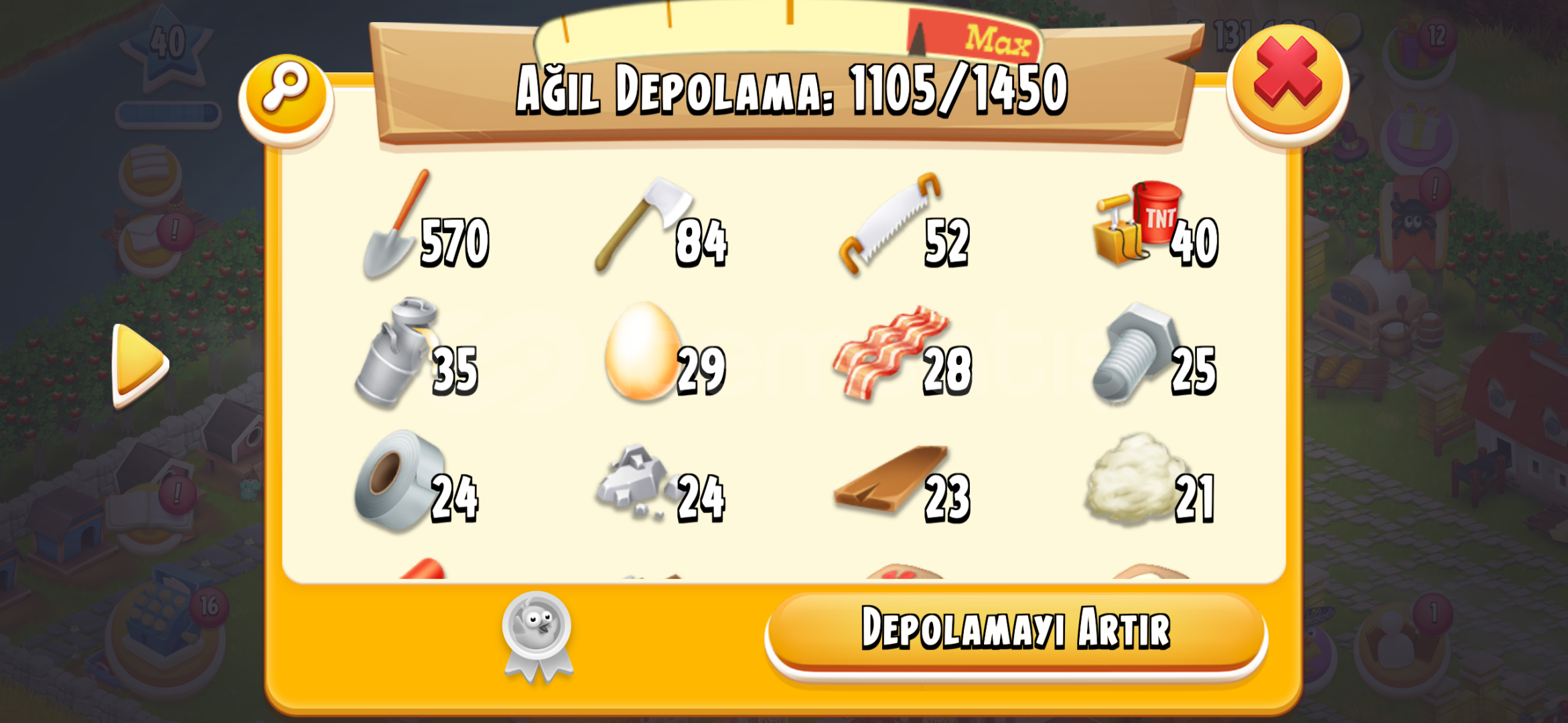 Hayday ALTIN HESABI Başlangıç için uygunn Hayday ALTIN HESABI Başlangıç için uygunn