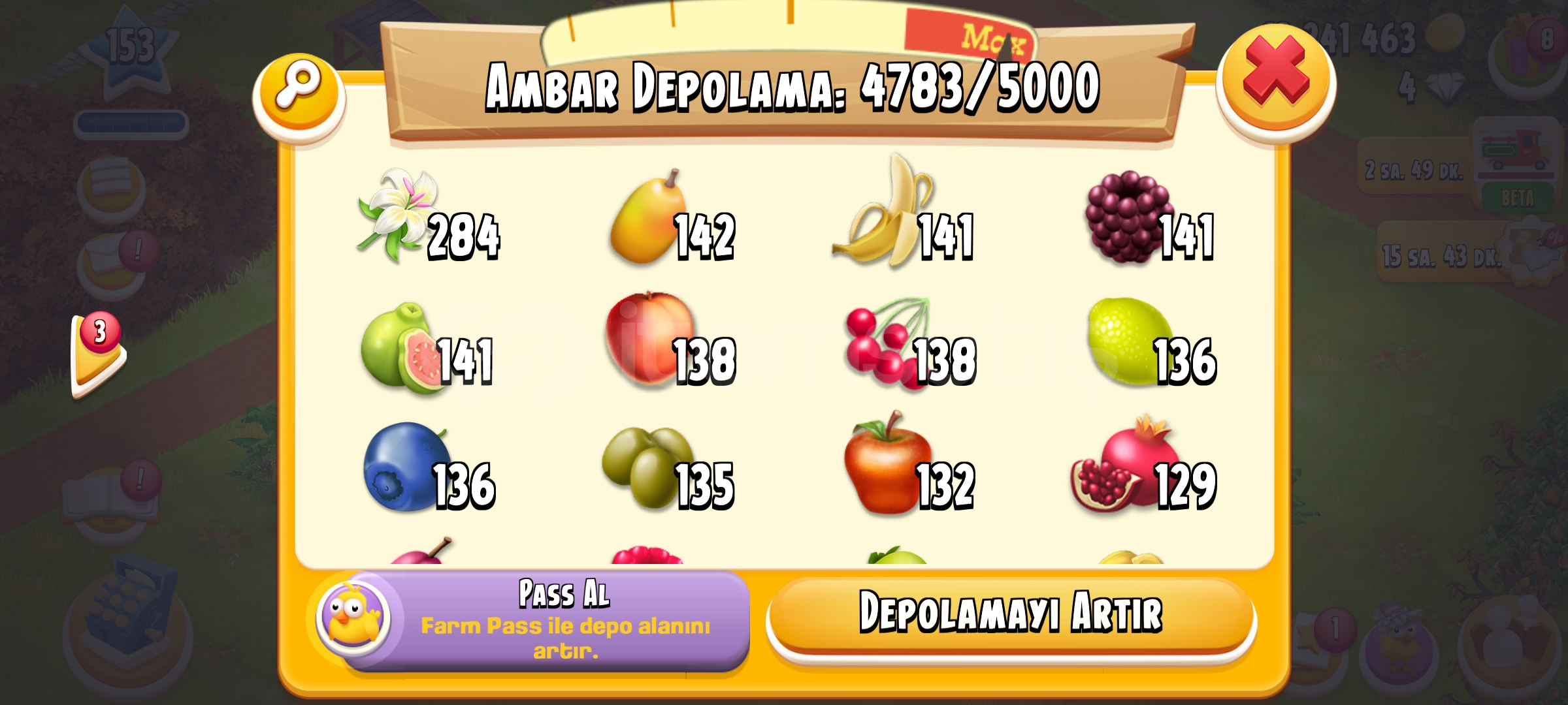 Hayday satılık hesap acil Hayday satılık hesap acil