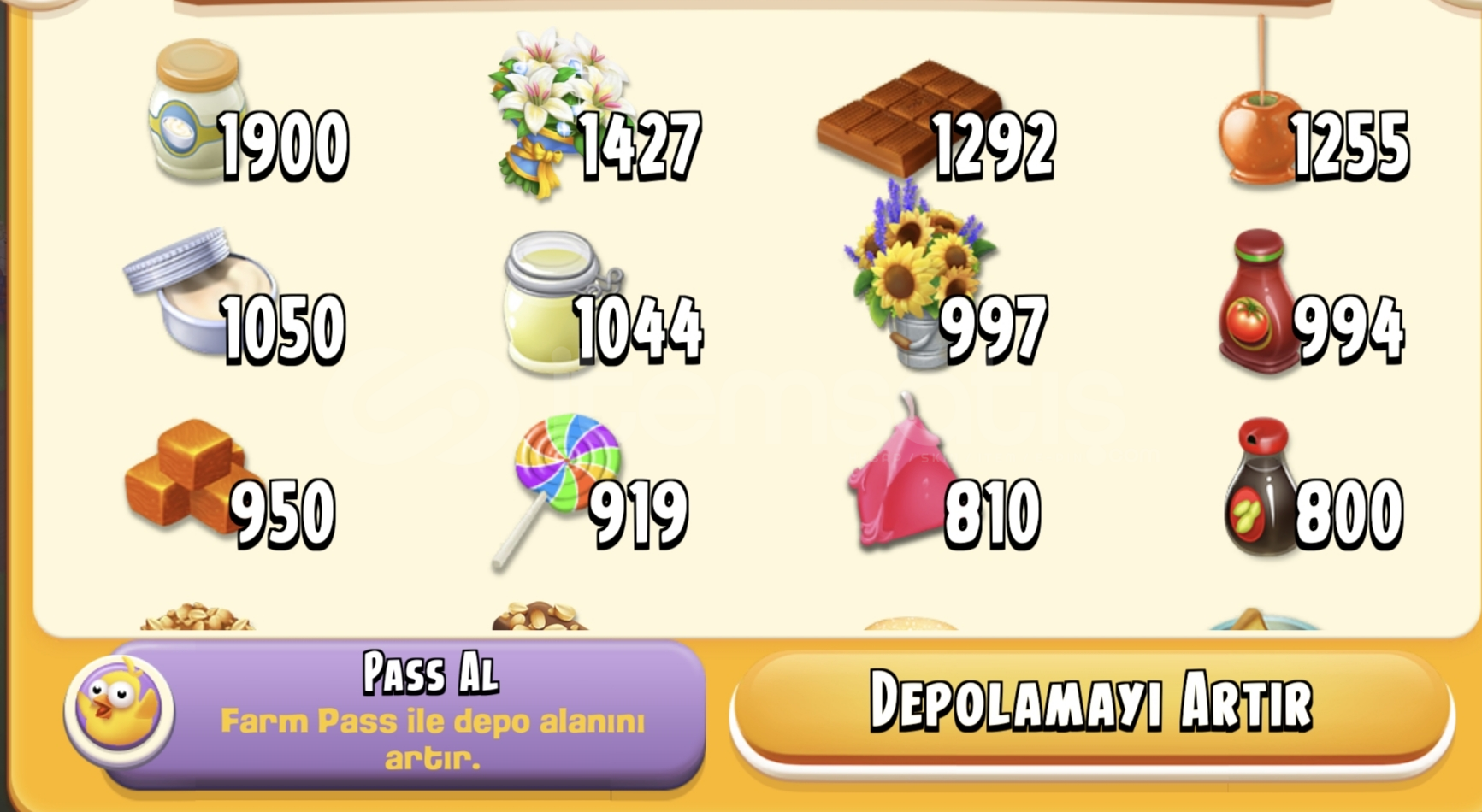 100 ADET 30 TL HAYDAY  100 ADET 30 TL HAYDAY