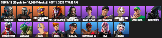 HAZE | JOHNNY SİLVERHAND | JOHN CENA