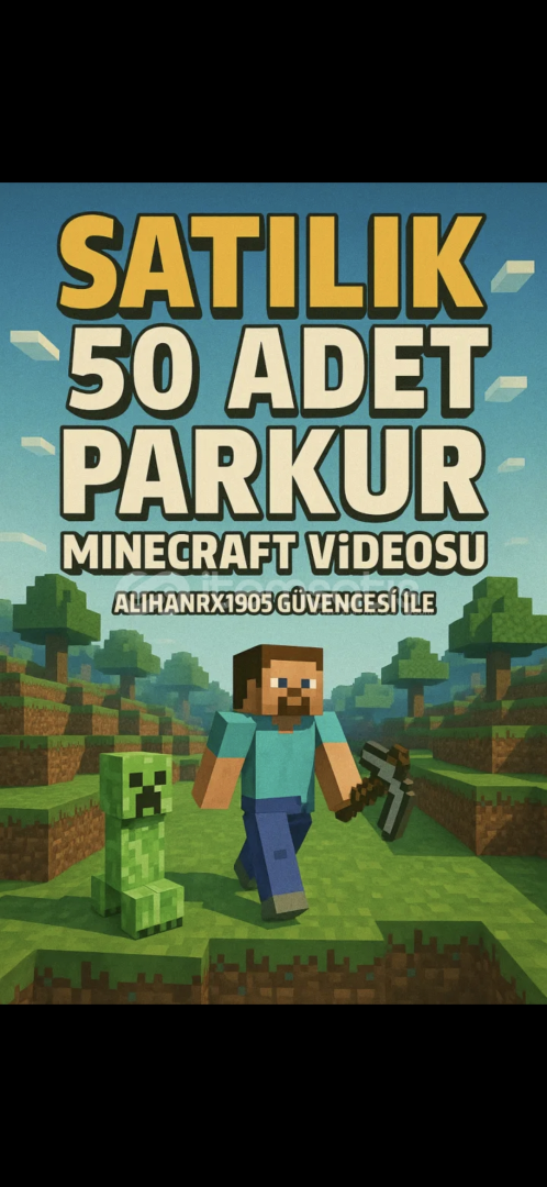 ⭐️HAZIR +50 ADET MİNECRAFT VİDEO paket ⭐️Z1 ⭐️HAZIR +50 ADET MİNECRAFT VİDEO paket ⭐️Z1