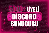 ツ HAZIR [+5.000] Gerçek Üyeli Discord Sunucusu